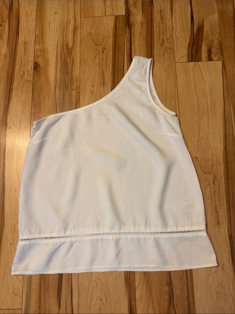 cloth & stone White One-Shoulder Tank Top